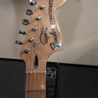 Fender Custom scalloped from ripchord guitars Reliced Sunburst image 2