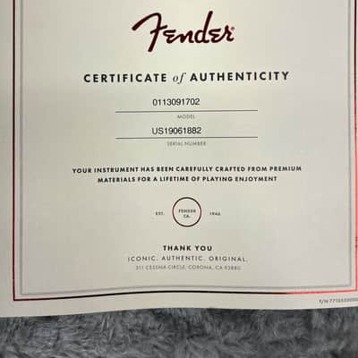 Limited Edition 2019 Fender USA AmPro Stratocaster image 15