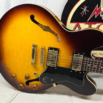 Epiphone Factory 2nd Limited Edition Dot Deluxe Semi-Hollowbody Guitar with Case image 3