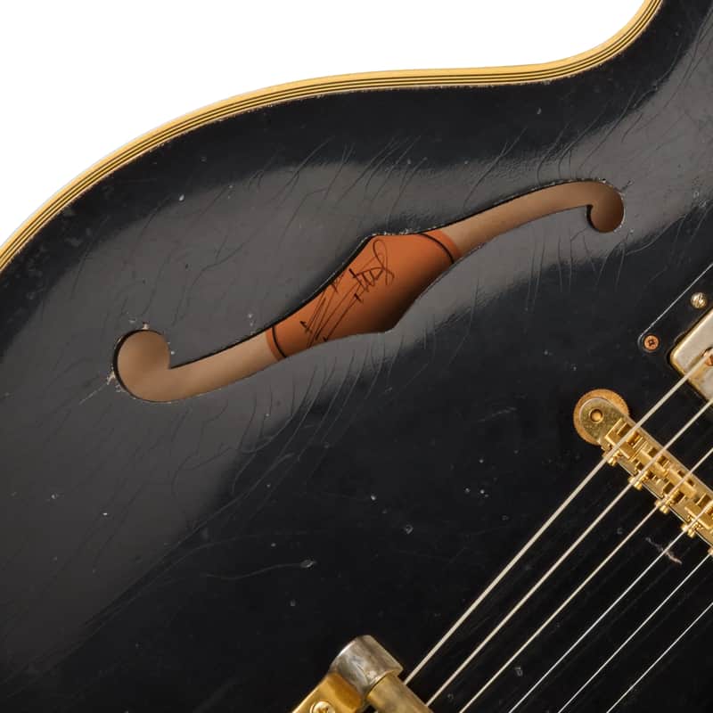 Gibson Custom Shop Murphy Lab Keith Richards Signature '60 ES-355 Collector's Edition Reissue (Aged, Signed Label) image 7