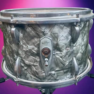 Trixon Beech 13 x 8in 1950s - Delicious Black Diamond Pearl wrap! image 1
