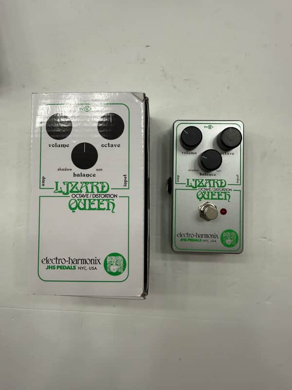 Electro Harmonix JHS Pedals Lizard Queen Octave Distortion Guitar Effect Pedal image 1