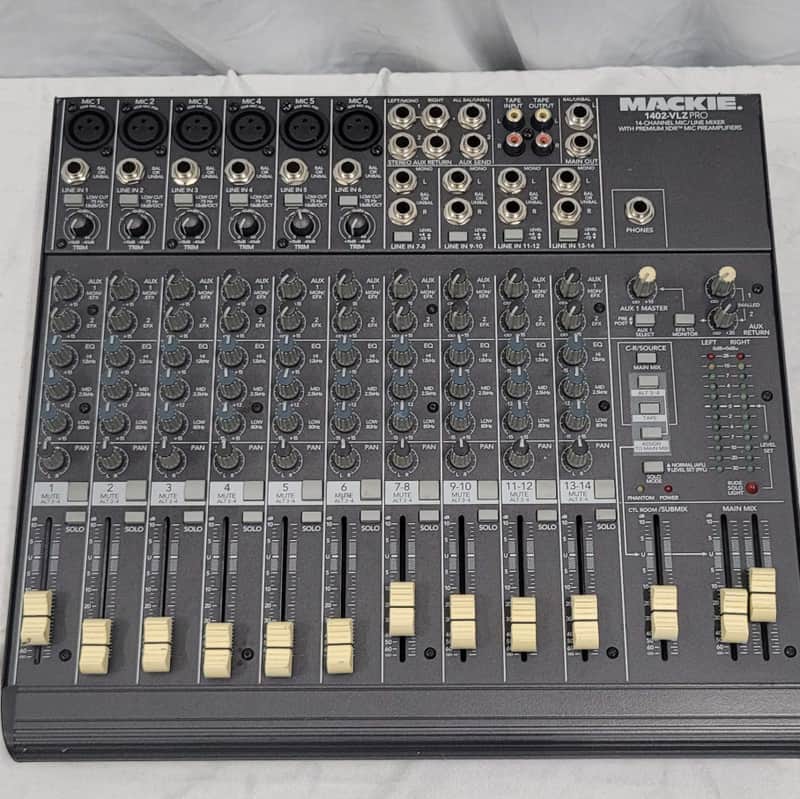 Mackie 1402-VLZ Pro 14-Channel Mic / Line Mixer | Reverb Canada