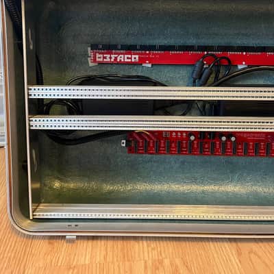 14U 100HP Eurorack Travel Case w/ 5-Amp Power, Halliburton style image 5