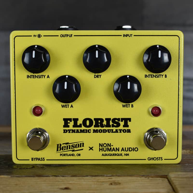 Mint Benson Amps/Non Human Audio Florist Dynamic Modulator - Yellow image 1