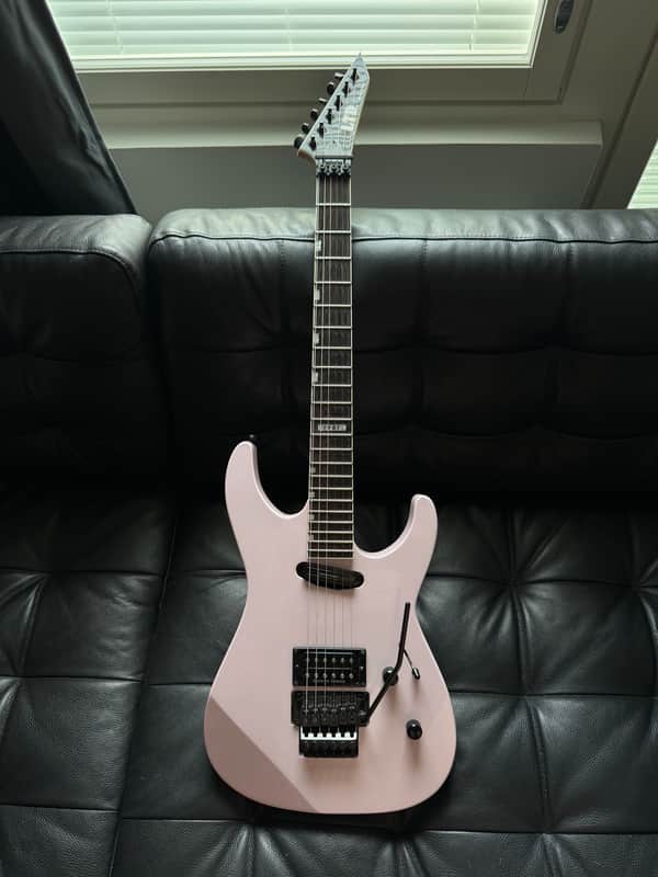 ESP LTD Mirage Deluxe ’87 2024 - Pearl Pink image 1