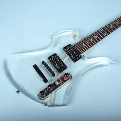 B.C. Rich Mockingbird Acrylic Limited Edition Electric Guitar Clear image 4