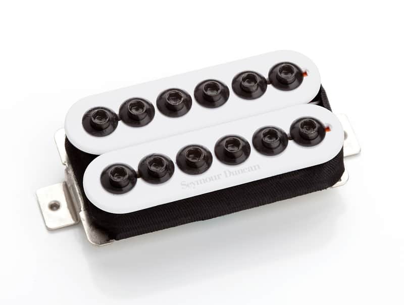 Seymour Duncan SH-8 Invader Bridge Humbucker pickup - white image 1