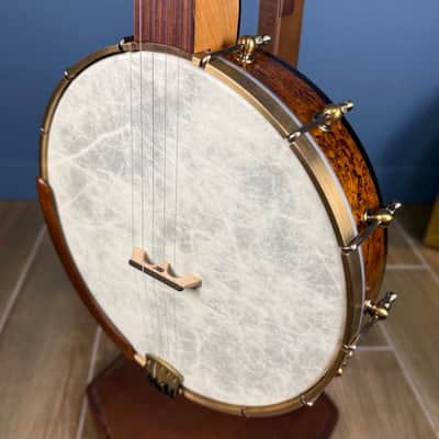 Custom Bird's Eye Maple Ome Tupelo 5-String Banjo image 8
