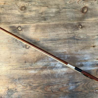 Double Bass French Bow - Rarer Flamed Pernambuco - Otto Spengler - Gawwjuss image 17