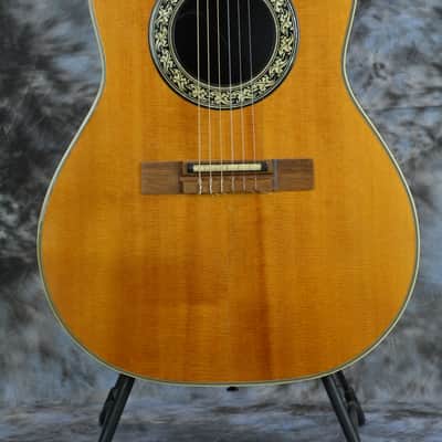 Late 60s Ovation 1624-4 Country Artist - Nylon String Acoustic/Electric Classical Guitar image 2