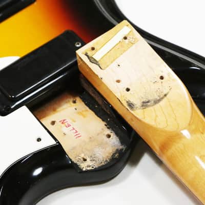 1966 Mosrite The Ventures Model Mark V Vintage Sunburst Electric Guitar- Rare 100% All Original ’66 MK V German Carve Ventures II Bakersfield CA (B180) image 22