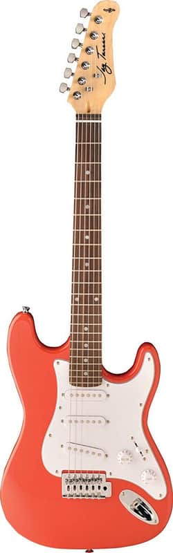 Jay Turser USA Guitar  Jr. Double Cutaway Metallic Red JT-30-MRD-A-U image 1