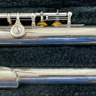 Yamaha Japan 265S - Silver open hole flute image 5