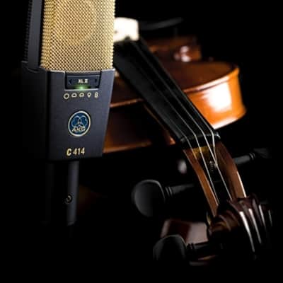 AKG C414XLIIST Stereo Pair Multi Pattern Large Diaphragm Condenser Mic image 4