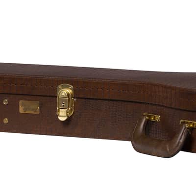 Gibson Accessories ASLFTCASE-GTR-LPJ Lifton Historic Hardshell Case Les Paul Jr. Gator Skin image 5