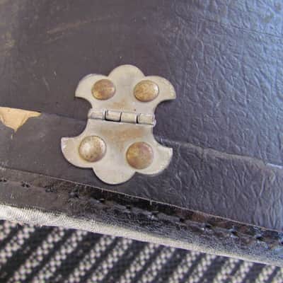 Geib Guitar Case Late 30's Early 40's Repair Project Beat To Crap Then Beat Again Vintage Geib Case image 12