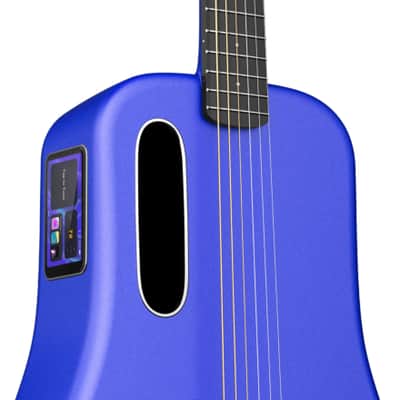 LAVA MUSIC Refurbished LAVA ME 3 Carbon Fiber Guitar 36Inch Blue 2025 image 5