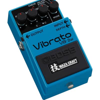 Boss VB-2W Waza Craft Vibrato Pedal - Display Model image 2