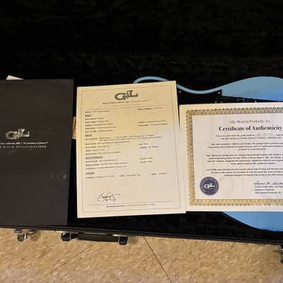 G&L USA ASAT Classic Bluesboy 2017 - Double Bound Body, Bound Maple Neck - with case image 8