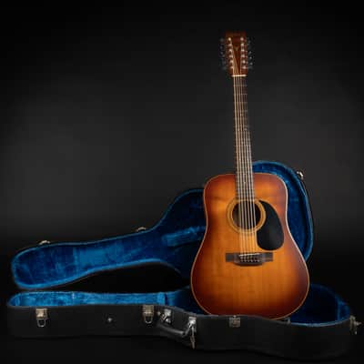 1988 K. Yairi YW11-12 - Vintage Sunburst Satin | Vintage Japan 12-String Dreadnought Acoustic Guitar | OHSC image 1