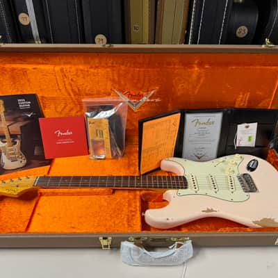 Fender Custom Shop ’62 Stratocaster Relic 2024 COA Included RARE Reverse Headstock (157) image 6