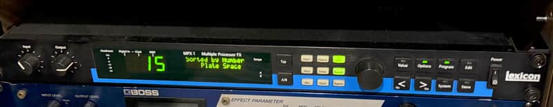 Lexicon MPX1 Multiple Processor FX 2000s - Black image 1