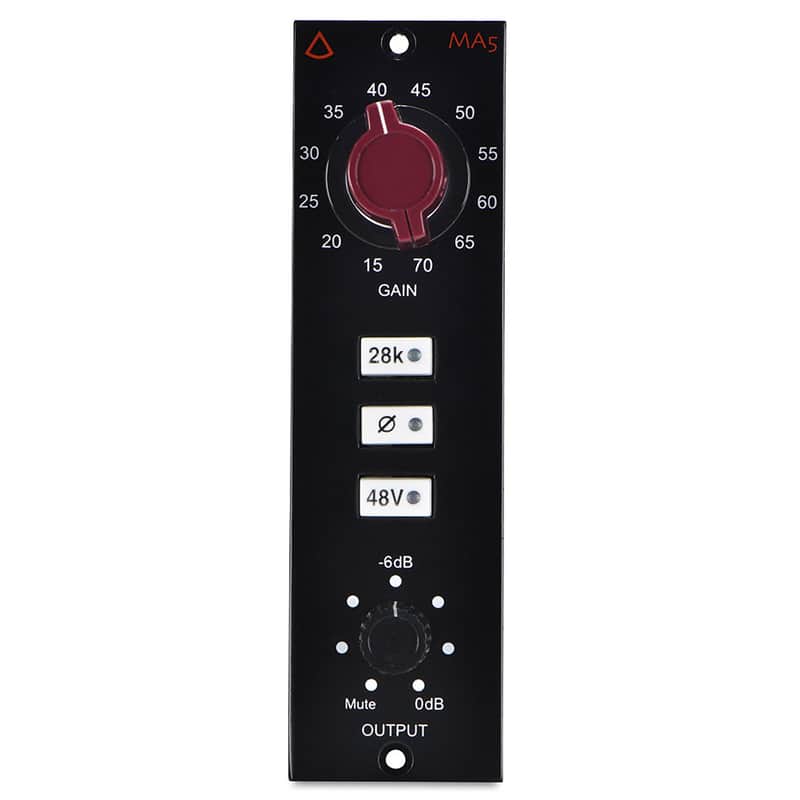 Avedis Audio Electronics MA5 500 Series Microphone Preamp Red Knob image 1