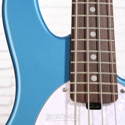 Sterling By Music Man StingRay RAYSS4 Electric Bass Guitar - Toluca Lake Blue (RaySS4TLBd1) image 3