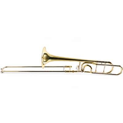 Jupiter JTB1150FOQ Intermediate Bb/F Tenor Trombone in Clear Lacquer SN EB10088 image 6