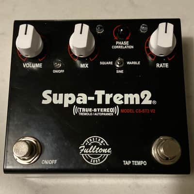 Fulltone Custom Shop Supa-Trem 2 V2 2019 - Present - Black image 2