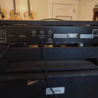 Ampeg B-25 55-Watt 2x15" Amp Half Stack 1971 - Black image 3