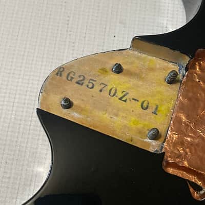 2008 Japan Ibanez RG2570z Prestige Refinished Black Guitar Body Edge Zero ZPS3 Ready image 8