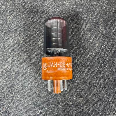 Vintage GE JAN 6V6GTY Single Amplifier Power Tube 6V6 General Electric #239 image 1