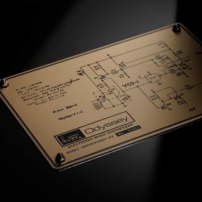 Korg ARP Odyssey FS Rev3 37-Key Duophonic Analog Synthesizer DIY Kit 2023 - Present - Black image 2