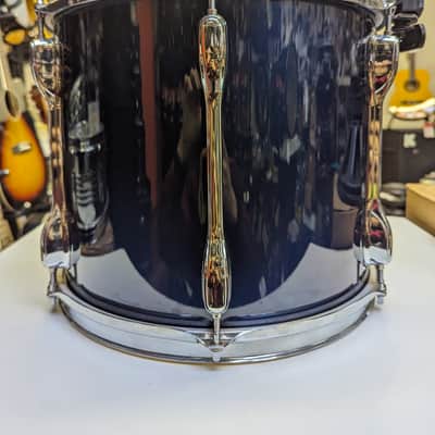 1990s Tama Rockstar Taiwan Midnight Blue Wrap 11 x 13" Tom - Looks & Sounds Excellent image 5