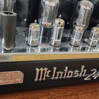 Mcintosh MC240 Tubes Amp/ C20 Tubes Preamp (FULLY SERVICED) image 2