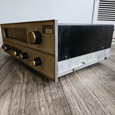Récepteur Stéréo Fisher 220-T – AM/FM, Vintage Années 60, Fabriqué Aux USA