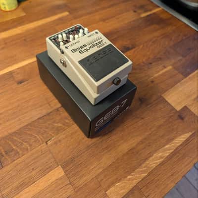 Boss GEB-7 Bass Equalizer (Silver Label) 1995 - Present - Gray image 3