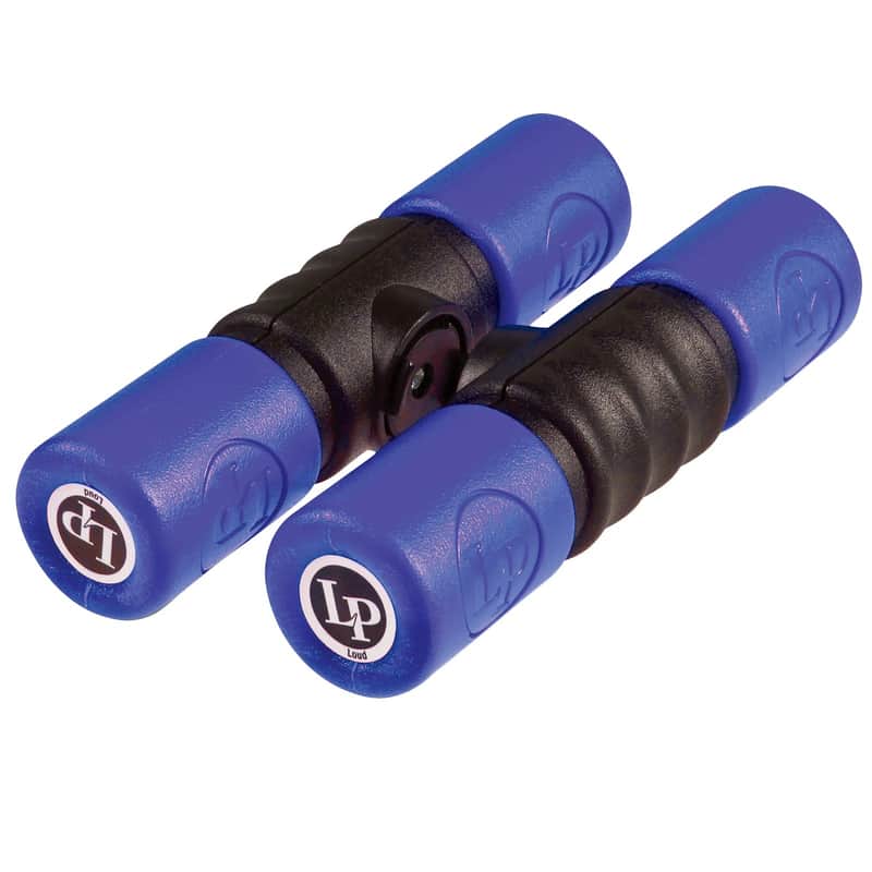 Latin Percussion LP441T-M Twist Shaker - Medium  - Black/Blue image 1