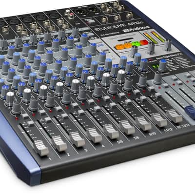 PreSonus STUDIOLIVE-AR12C 12-Channel Analog Mixer with USB-C and SD Recorder image 4