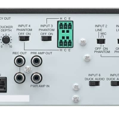 TOA A824D Digital Mixer Amplifier, 240W image 2