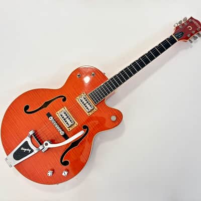 Gretsch G6120SSU Brian Setzer Nashville 1993 Orange image 1
