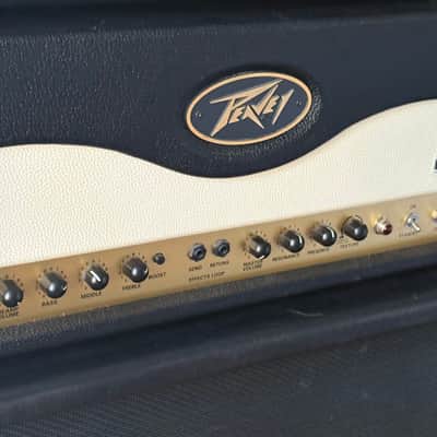 Peavey Windsor 100-Watt Guitar Head 2000s - Black and Cream image 3