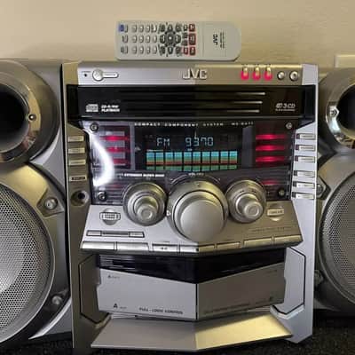 JVC MX-GA77 360W 3 CD Changer Dual Cassette Player AM/FM Stereo System CA-MXGA77 image 11