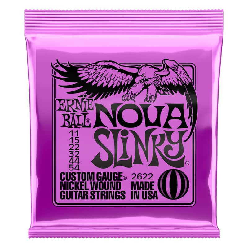 Ernie Ball EB2622 11-54 Nova Slinky - Electric Guitar Strings image 1