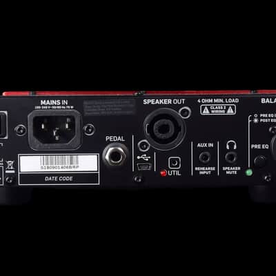 TC Electronic BH250 Micro Bass Head 2010s - Red image 2