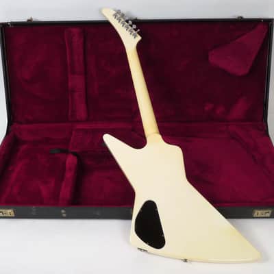 1984 Gibson Explorer - Alpine White - Kahler & Triangle Knob Pattern - James Hetfield Style image 3
