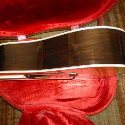 Vintage Maya F7475S Japanese acoustic guitar with FISHMAN humbucking pickup image 5