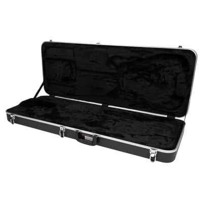 Gator Cases ABS Deluxe Molded Case For Right or Left Handed Fender Jazzmaster Guitar, Black image 2
